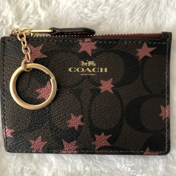 Coach Accessories - NWT Coach Star ID Keychain Card Wallet F39047